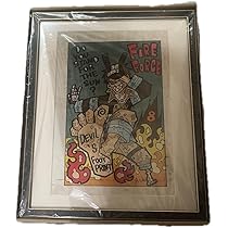 炎炎ノ消防隊  大久保篤　複製原画 大久保篤 カラー複製イラスト「炎炎ノ消防隊」