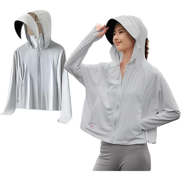 Amazon.co.jp: [Mukii] UVカットパーカー 遮光率99.9