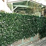 山善(YAMAZEN) リーフラティス 約100×200cm ソフトネットタイプ ダブルリーフ フォレストグリーン LLSW-12C FG