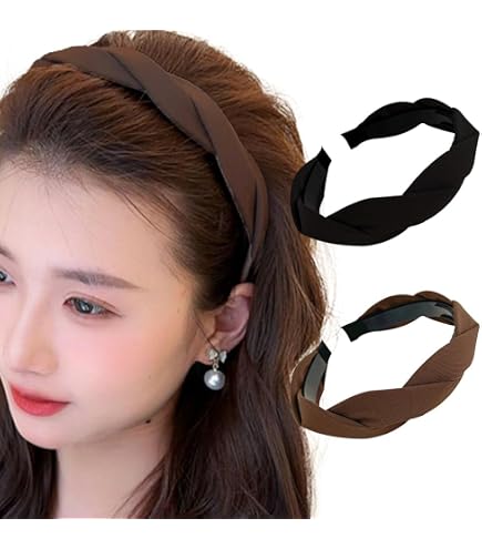Amazon.co.jp: サムコス 4色セット ヘアバンド レディース