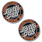 SANTA CRUZ サンタクルーズ ステッカー デカール 並行輸入 2 (8cm*8cm) [並行輸入品]