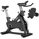 LSG Spin Bike Exercise Bike SPG220 Fitness Mechanical Resistance Commercial Exercise BONUS Phone Holder