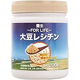 Amazon 豊年 大豆レシチン 顆粒250g缶 J オイルミルズ サプリメント ビタミン