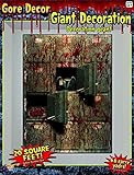 ゴアMorgue Haunted House装飾壁GiantデコレーションBlood Corpse Brains新しい
