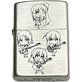 ZIPPO ジッポー アニメ ぼっち・ざ・ろっく！ 人気 プレゼント (シルバーE)