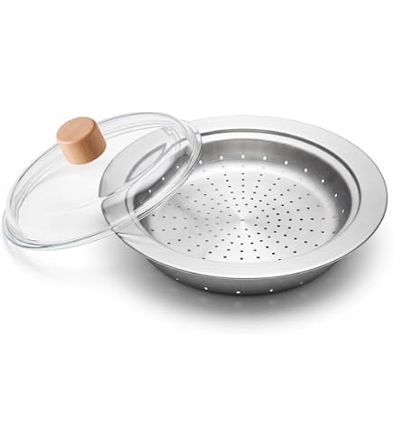 Amazon｜WMF ProfiSelect 24cm スチーマー 両手蒸し器｜蒸し器・せいろ