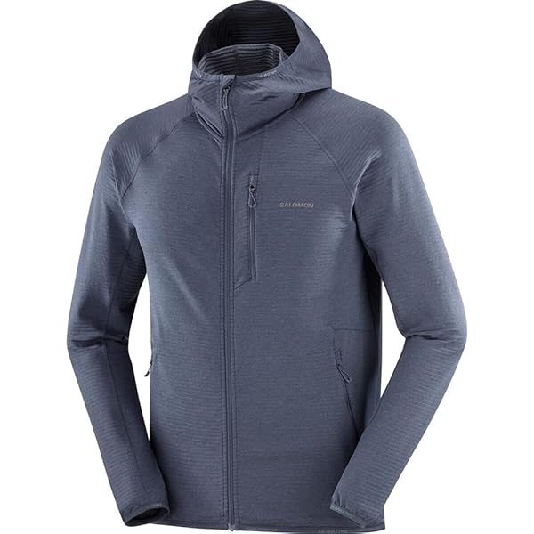 Amazon.co.jp: サロモン（SALOMON） クルーネック フリース OUTLINE