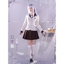 アコス Angel Beats! 制服 天使 コスプレ衣装 立華かなで Angel Beats 立华 奏 コスプレ 日常服 衣装 jk 高品質 - メルカリ