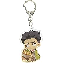 Amazon.co.jp: ぎゅぎゅっと扇子キーホルダー 鬼滅の刃 冨岡