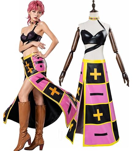 ジョジョの奇妙な冒険 エルメェス コスプレ 衣装 フルセット Amazon.co.jp: エルメェス・コステロ コスプレ衣装 ジョジョの奇妙な