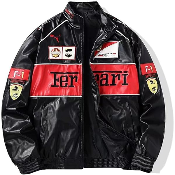 Amazon.co.jp: [DJ-A1wayS] F1 フェラーリ ジャケット コート メンズ