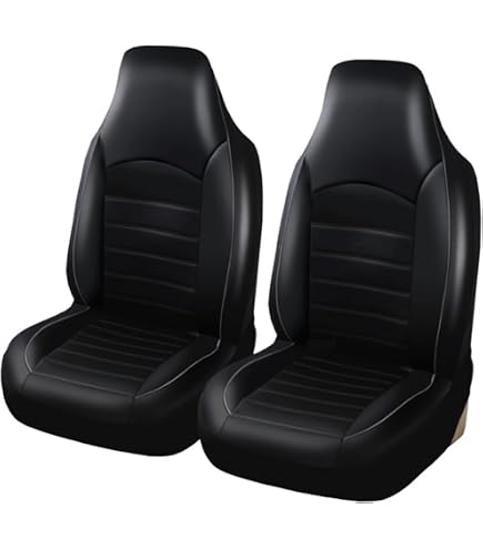 Amazon | シート カバー 汎用品 普通 軽 自動車 運転 助手 レザー 合成