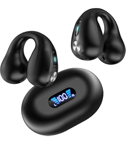 Amazon.co.jp: イヤーカフ イヤホン 骨伝導 イヤホン bluetooth txzz