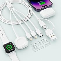 Amazon.co.jp: 【2025新登場】充電ケーブル 4in2 充電コード 4