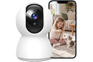 ペットカメラ【800万画素4K・2026最新】iPhone対応 見守りカメラ 首振り 双方向通話 常時録画 スマートカメラ 動体検知 屋内カメラ | 赤外線暗視 みまもりカメラ 自動追尾 スマホ対応 ペット 犬/猫/赤ちゃん/高齢者用カメラ 家族共有
