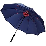 【昇級版】 梅雨対策Vialifer長傘210T高強度グラスファイバー伞10本骨Teflon加工超撥水耐風 丈夫 大型 紳士傘 自動開けステッキ傘 レディースメンズ晴雨兼用傘 大きな傘 付き