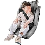 アイリスプラザ ISOFIX固定 ジュニアシート 【新安全基準R129】 4歳から11歳ごろまで使える (身長100~150cm対応) ダークグレー