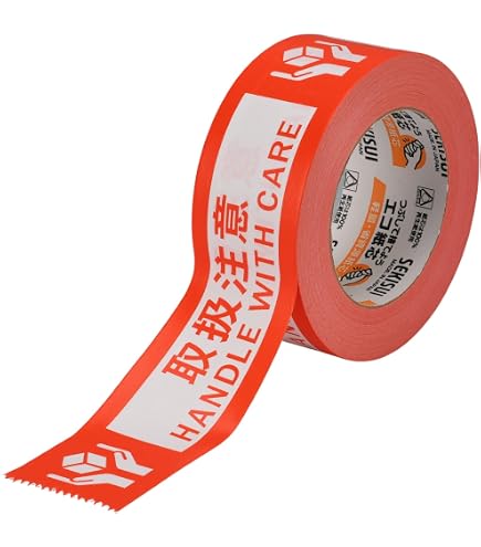 Amazon | （まとめ） 電気化学工業 カラリヤンラベル 荷札テープ 納品