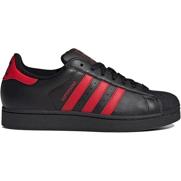 【新品】 アディダス スーパースターⅡ ブラック/レッド27cm adidas スニーカー スーパースターII / Superstar II Shoes