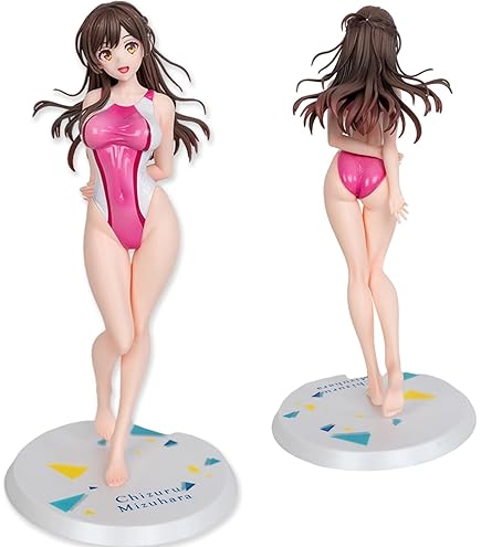 水原千鶴　競泳水着Ver.　1/7　フィギュア　ホビージャパン　AMAKUNI 彼女、お借りします 水原千鶴 競泳水着Ver. | ホビージャパン