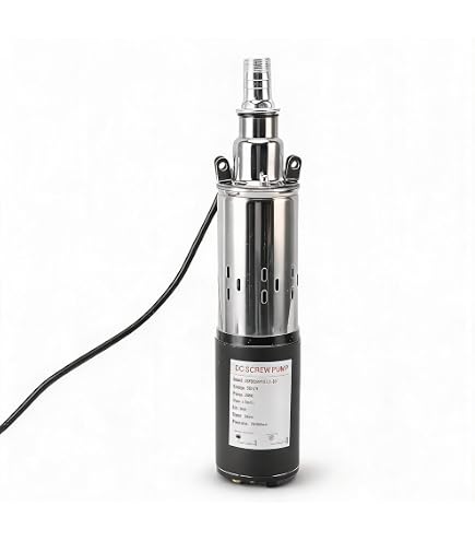 Amazon.co.jp: 深井戸ポンプ 直径50mmの水中井戸ポンプ、304ステンレス