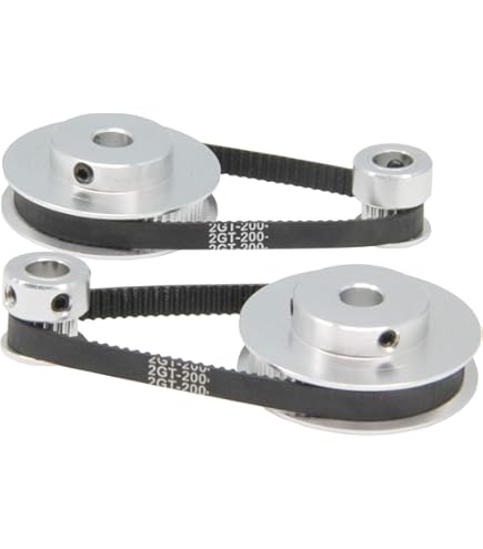 Amazon.co.jp: uxcell 5M 20歯タイミングプーリー同期ホイール