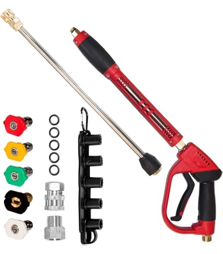 X-JET M5 Long-Range Nozzle Kit For Pressure Washers – 2500 To 4000 PSI, 4-4.5 GPM (#13 OEM)