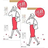 [フクスケ] ノンラン ストッキング 2足組 レディース