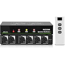 スピーカー　リモコン Amazon | MIZISNR スピーカーセレクタースイッチ リモコン付き