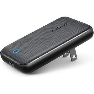 Anker PowerPort Atom III Slim (PD対応 30W USB-C 急速充電器)【世界最薄デザイン/PSE認証済/PowerIQ 3.0搭載 / Power Delivery 対応/折りたたみ式プラグ】 iPhone 11 / 11 Pro / 11 Pro Max/XR、MacBook Air、その他USB-C機器対応 (ブラック)