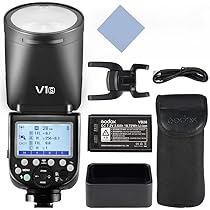 Amazon | 【Godox正規代理】Godox V1S Sony対応 76WS フラッシュ 