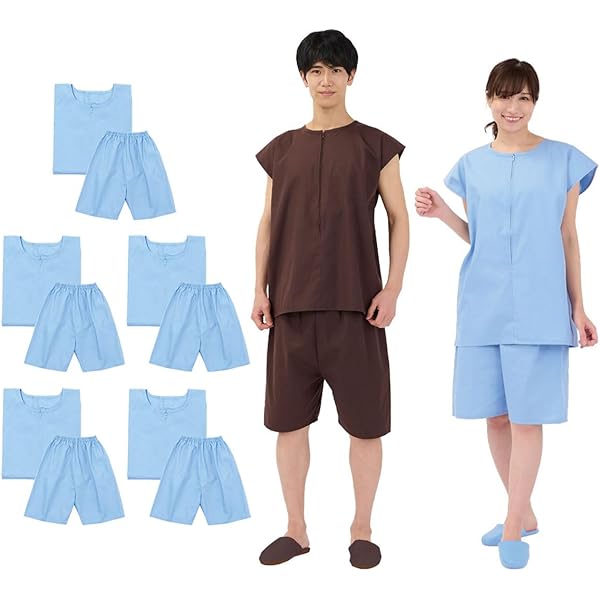 Amazon.co.jp: [トワテック] 【2着セット】 鍼灸患者着 3Lサイズ