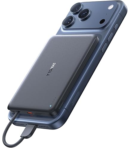 Amazon | Baseus EnerCore 45W 10000mAh 巻取式ケーブル内蔵モバイル