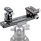 Leofoto FDM-02 双眼レンジファインダーレールキット ダブルプラットフォーム/カメラ2台 サイドバイサイド取り付け(FDM-02)