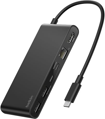 Amazon.co.jp: Belkin Connect USB-C ハブ 5-in-1 最大100W 高速データ