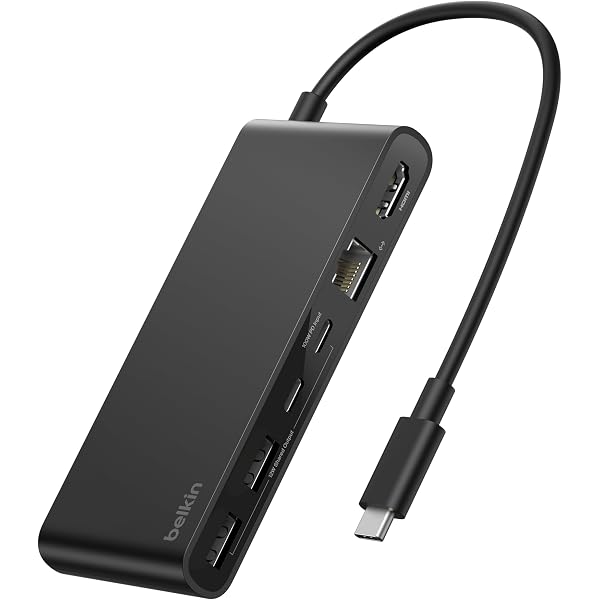 Amazon.co.jp: Belkin USB-Cハブ 7イン1マルチポートドッキング