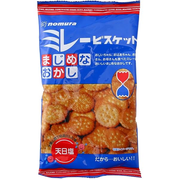 Amazon.co.jp: のむら 訳ありミレービスケット (220g×2袋) : 食品