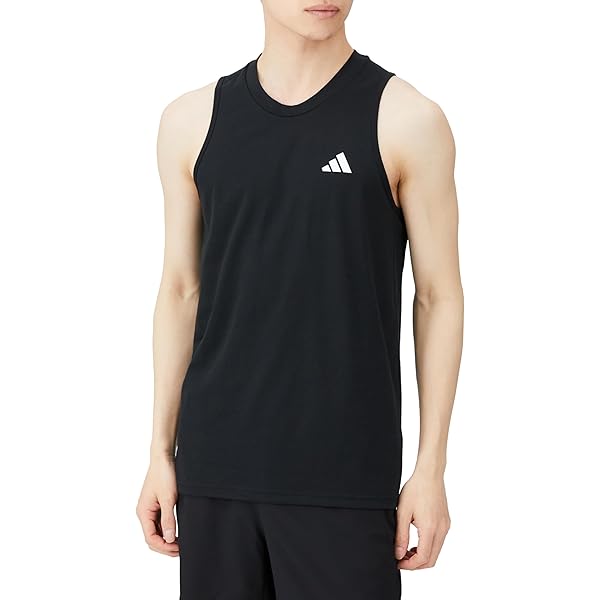 アディダス ティンマンエリート シングレット タンクトップ ランニング シャツ adidas タンクトップ ノースリーブシャツ メンズ/アディダス M