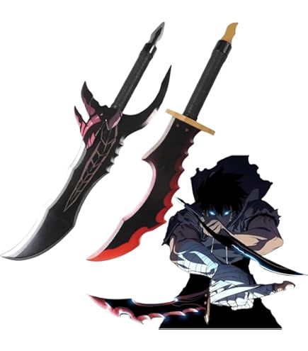 騎士キラー毒牙両刀 日本刀 模造刀 居合刀 Amazon | 俺だけレベルアップな件 コスプレ武器 水篠旬 騎士