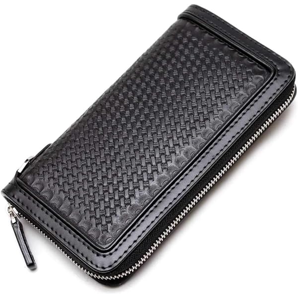 Amazon | 栃木レザー ヌメ革 サドルレザー ラウンドファスナー 長財布