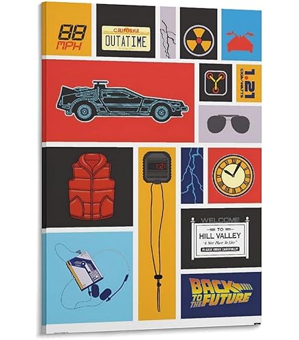 Amazon.co.jp: 映画 バック・トゥ・ザ・フューチャー ポスター 3枚