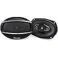 PIONEER TS-A6967S Aシリーズ 6x9 シャロー 4ウェイ 最大電源 ブラック カーオーディオスピーカー (ペア)