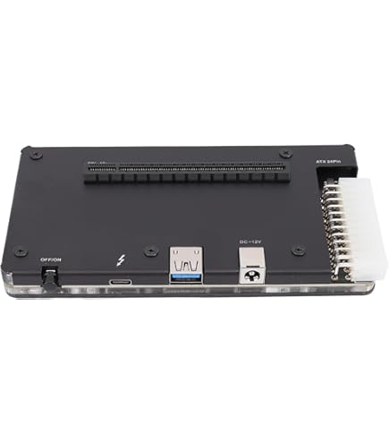 Amazon.co.jp: Mini eGPUエンクロージャ Thunderbolt 3/4、外部GPU