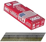Senco da21epbn 15ゲージX 2 " Chisel Point 34度角度付きストリップ仕上げ爪明るい基本4000 Perボックス