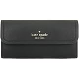 [ケイトスペード] kate spade 財布(長財布) KB014 ブラック ロージー ペブルド レザー ラージ フラップ ウォレット レディース [アウトレット品] [ブランド] [並行輸入品]