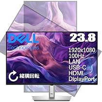 Amazon.co.jp: Dell 液晶ディスプレイ P2425HE 23.8型/1920×1080/USB-C