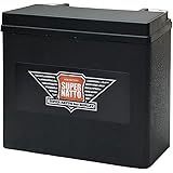 スーパーナット ハーレー専用AGMバッテリー 65989-97S■YTX20L-BS YTX20HL-BS 65989-97C 互換 65989-97S