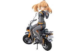 壽屋(KOTOBUKIYA) メガミデバイス PUNI☆MOFU レーシングトゥ with Honda Z50J-1 モンキー 全高約130mm 1/1スケール プラモデル