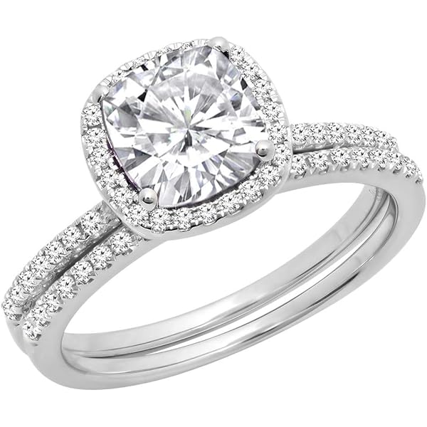 Amazon | 0.45カラット( CTW18 Kゴールドホワイト&ブラック