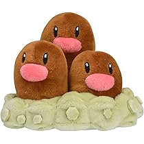 ポケモンセンター　Pokémon Petit ディグダ ぬいぐるみ　キーホルダー 50 ぬいぐるみ Pokémon fit ディグダ ｜【公式】ポケモン